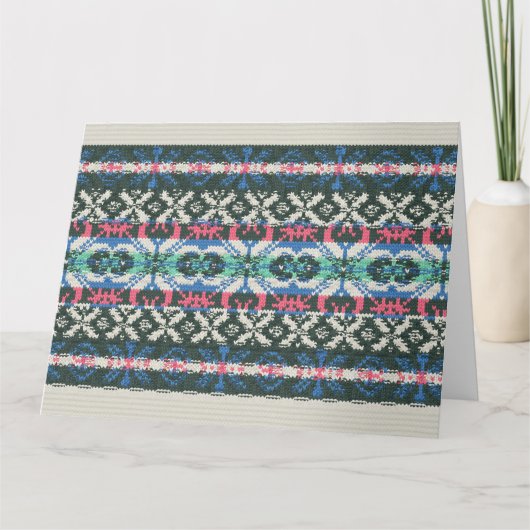 ホリデーシーズンのグリーティングカード カード (正面)