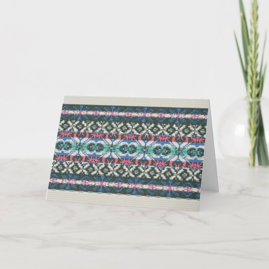 ホリデーシーズンのグリーティングカード カード (正面)