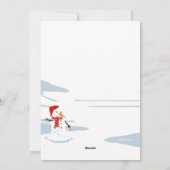 ホリデーシーズンのグリーティングカード シーズンカード (裏面)