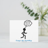 ホリデーシーズンのコーヒーが私の元気の源 シーズンポストカード (スタンド正面)