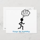 ホリデーシーズンのコーヒーが私の元気の源 シーズンポストカード (正面/裏面)