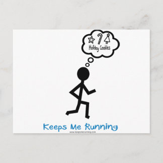 ホリデーシーズンのコーヒーが私の元気の源 シーズンポストカード