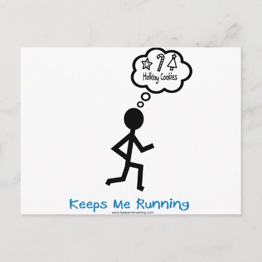 ホリデーシーズンのコーヒーが私の元気の源 シーズンポストカード (正面)