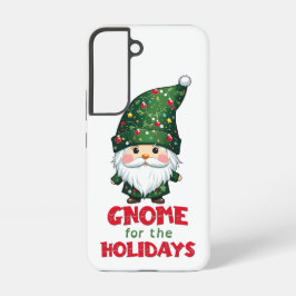 ホリデーシーズンのノーム 楽しくて愛らしいクリスマスデザイン SAMSUNG GALAXY S22ケース