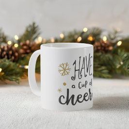 ホリデーシーズンの元気をくれるコーヒーマグ コーヒーマグカップ