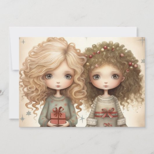 ホリデーシーズンの喜びをみんなに　ホリデーカード シーズンカード (正面)