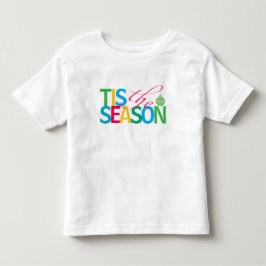 ホリデーシーズンの子供Tシャツ トドラーTシャツ