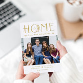 ホリデーシーズンの引っ越しお知らせ クリスマスカード