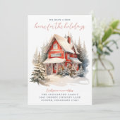 ホリデーシーズンの引越しお知らせ 招待状 (スタンド正面)