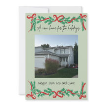 ホリデーシーズンの新しい家