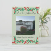 ホリデーシーズンの新しい家 シーズンカード (スタンド正面)