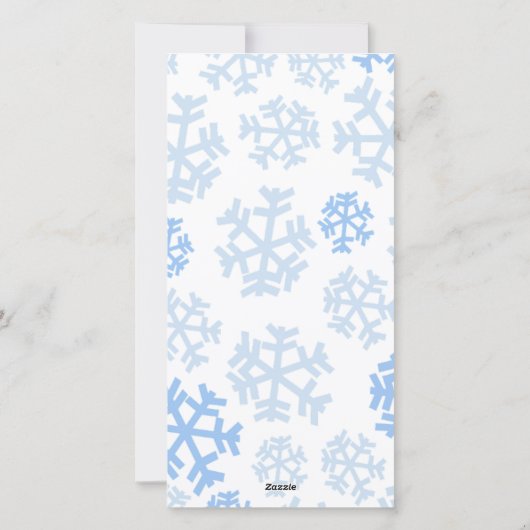 ホリデーシーズンの癒しに最適！ユーモアたっぷりのクリスマスフェレットを予約しよう シーズンカード (裏面)