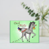 ホリデーシーズンの装飾 シーズンポストカード (スタンド正面)