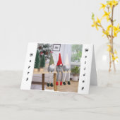 ホリデーシーズンの「格言」から「あなたの家」まで カード (黄色い花)