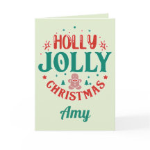 ホリデーシーズンをハッピーに!レトロな「Holly Jolly Christmas」デザイン
