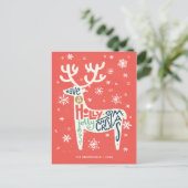 ホリデーシーズンを楽しく過ごして シーズンポストカード (スタンド正面)