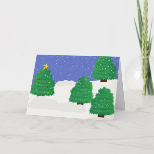 ホリデーシーズンを華やかに演出 シーズンカード (正面)