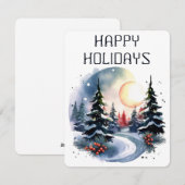 ホリデーシーズンカード シーズンカード (正面/裏面)