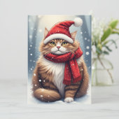 ホリデーシーズンキャット 招待状 (スタンド正面)