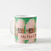 ホリデーシーズングリーンドリンク コーヒーマグカップ (正面左)