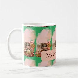 ホリデーシーズングリーンドリンク コーヒーマグカップ