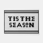 ホリデーシーズンファームハウスタイルデザイン ドアマット (正面)