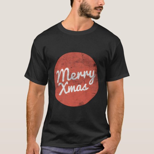 ホリデーシーズンメリーギフトポケットティー感謝 Tシャツ (正面)