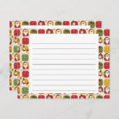 ホリデーシーズンレシピカード ポストカード (正面/裏面)