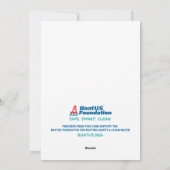 - ホリデーシーズン到来！ - 海のイルカと灯台 シーズンカード (裏面)