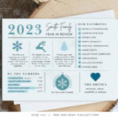 ホリデーシーズン年次総覧 インフォグラフィック クリスマスカード