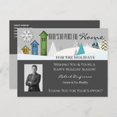 ホリデーシーズン限定グレー ポストカード (正面/裏面)