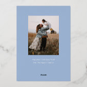 ホリデーシーズン スクーター 非写真 ハガキ 箔シーズンカード (裏面)