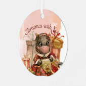 ホリデーシーズン メタルオーナメント (正面左)