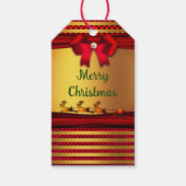 ホリデーシーズン – メリークリスマス ギフトタグ (正面)