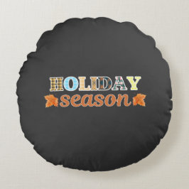 ホリデーシーズン ラウンドクッション
