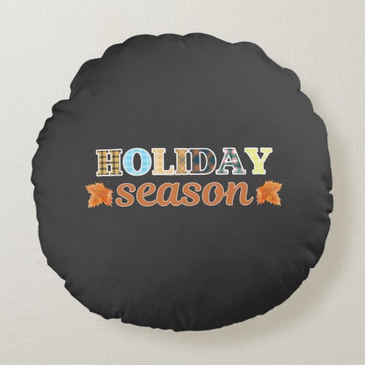 ホリデーシーズン ラウンドクッション (正面)