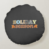 ホリデーシーズン ラウンドクッション (裏面)
