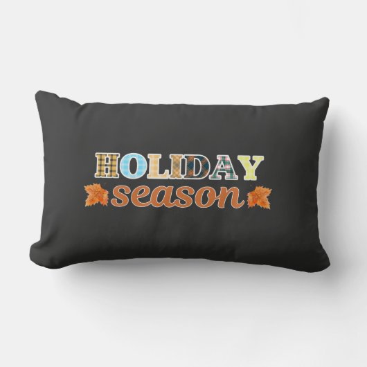 ホリデーシーズン ランバークッション (正面)