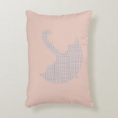 ホリデーシーパーソナライズされたズンビーベ アクセントクッション (正面(垂直))