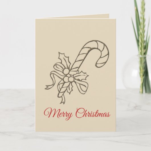 ホリデーシーパーソナライズされたズンビーベ シーズンカード (正面)