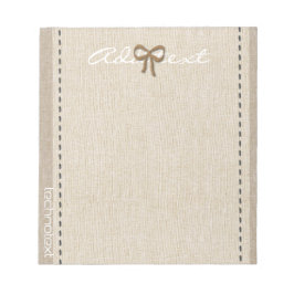 ホリデーシーパーソナライズされたズンビーベ ノートパッド