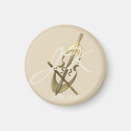 ホリデーシーパーソナライズされたズンビーベ マグネット