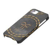 ホリデーシーパーソナライズされたズンビーベ Case-Mate iPhoneケース (下部)