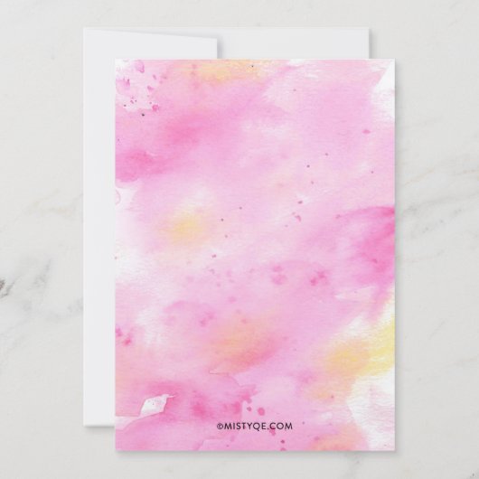 ホリデーシーモダンズンパーティの招待状 招待状 (裏面)