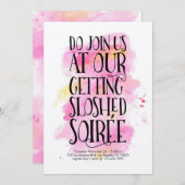 ホリデーシーモダンズンパーティの招待状 招待状 (正面/裏面)