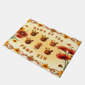 ホリデーシ伝統的リーズ秋ドオーマ ドアマット (アングル)