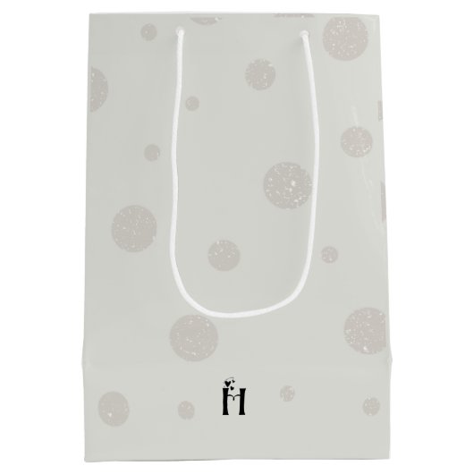 ホリデージョイギフトミディアム抱き枕 ミディアムペーパーバッグ (裏面)