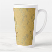 ホリデージョイモノグラムの カフェラテマグ (右)