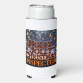 ホリデージョリークリスマス視察官 楽しいお茶の間 スリム缶クーラー (Seltzer裏面)