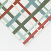 ホリデージンガム – 平和 フリースブランケット (角)